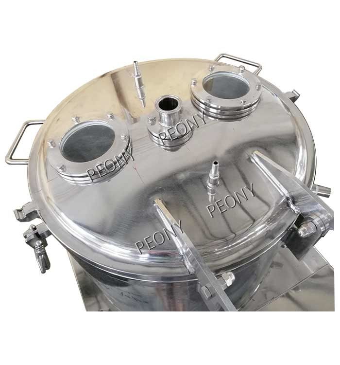 SS304 NSK Industrial Basket Centrifuge For Separating Cooked Grain From Water