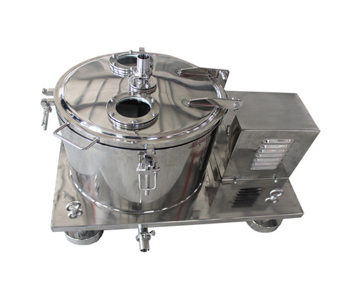 Basket Centrifuge Spin Drying Ethanol Biomass Oil Extraction Machine With Plant Material