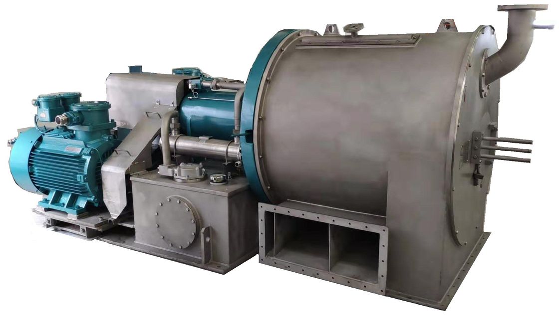 2 Stage Continuous Horizontal Centrifuge Machine Separator Perforated Basket